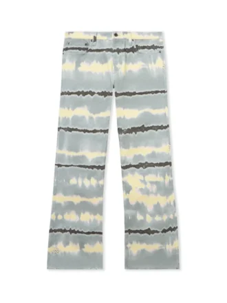 Jean slim relax tie-dye sur toute la surface