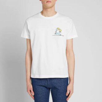 Les Simpson Imprimé Manches courtes Blanc