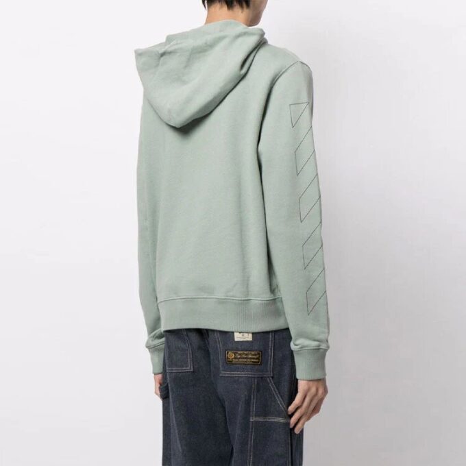 Logo Diag Stripe imprimé, coupe ample, vert