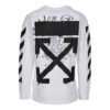 Logo Dripping Arrows imprimé Hommes Blanc
