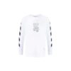 Logo Dripping Arrows imprimé Hommes Blanc