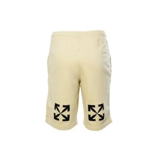 Logo imprimé en lettres, version Shorts décontractés, jaune