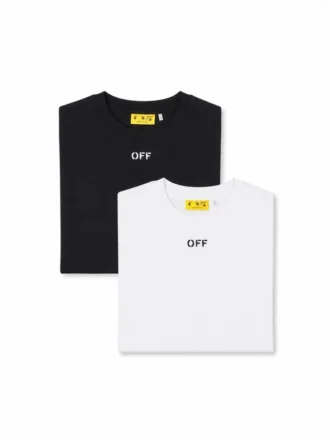 Lot de 2 t-shirts à manches courtes Off Stamp