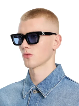 Lunettes de Soleil à verres clipsables bleu clair