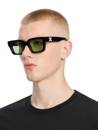 Lunettes de Soleil Virgil L à verres vert clair