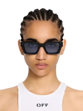 Lunettes de Soleil Virgil M à verres bleu clair