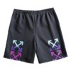 Maillot de sport pour homme en maille à motif de flèches dégradées