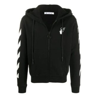 Manteau à capuche pour homme noir