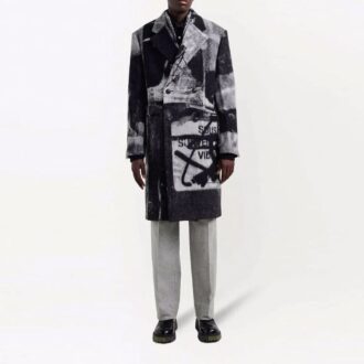 Manteau croisé Tomek « Multicolor »