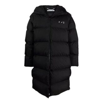 Manteau mi-long en duvet « Black »