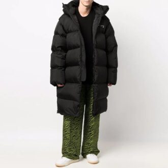 Manteau mi-long en duvet « Black »