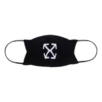 Masque unisexe imprimé SS21, noir