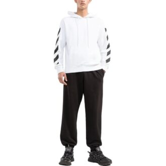 Motif flèche, coupe ajustée, version blanche