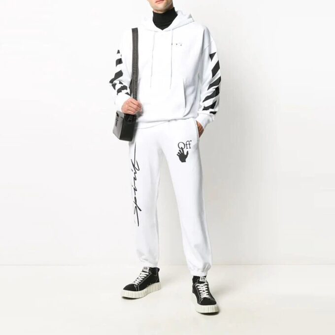 Motif flèches Unisexe Blanc