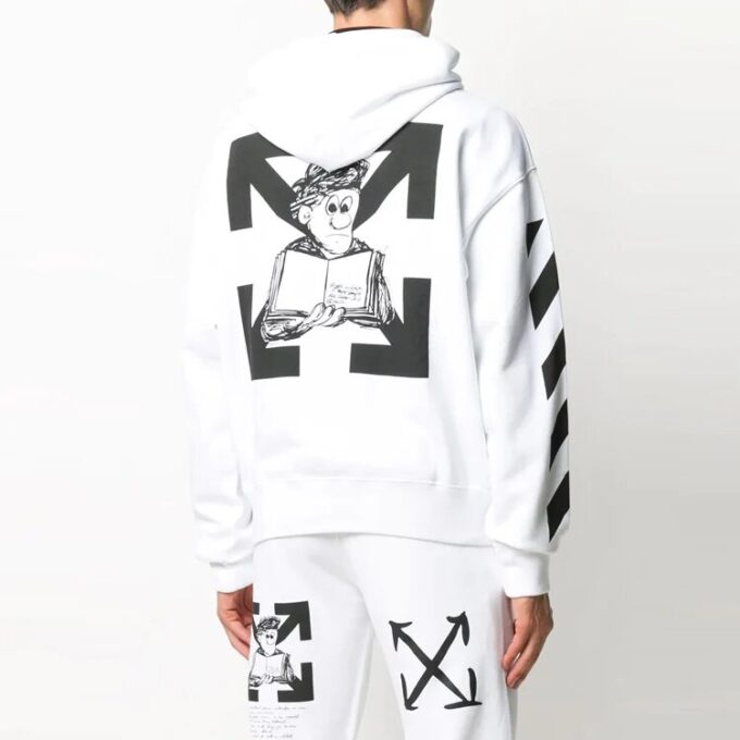 Motif flèches Unisexe Blanc