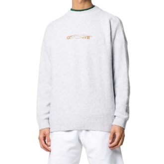 Motif Pull minimaliste gris