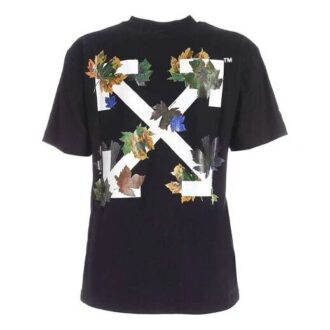 Off-White Arrow Printing à manches courtes Noir