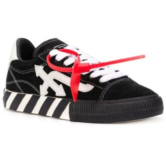 Off-White Arrow Vulcanized Low « Black White »