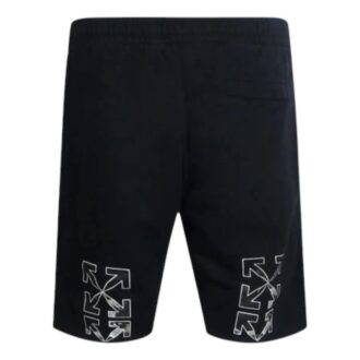 Off-White Caravaggio Arrow Shorts « Noir »