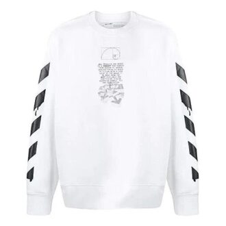 Off-White – Chemise blanche à flèches en coton pour homme