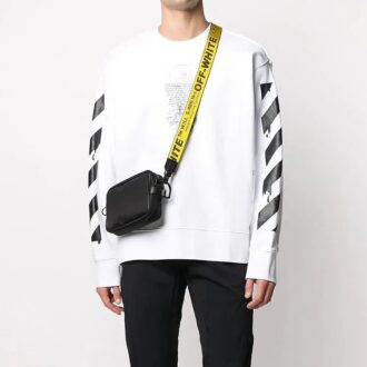 Off-White – Chemise blanche à flèches en coton pour homme