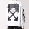 Off-White – Chemise blanche à flèches en coton pour homme