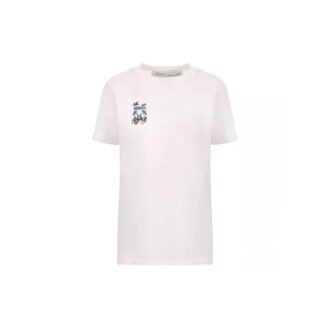 Off-White Graft Arrows T-shirt en coton à col rond et manches courtes, coupe normale