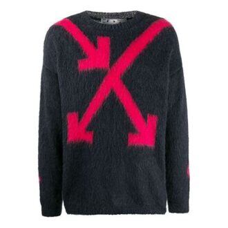 Off-White Homme Arrow Intarsia Noir