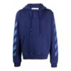 Off-White Homme FW21 Imprimé Arrows Coupe ample Bleu