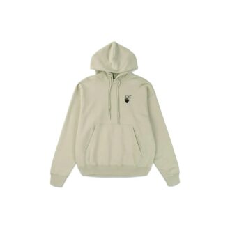Off-White Homme FW21 Imprimé Arrows Coupe ample Kaki clair