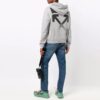 Off-White Homme FW21 Imprimé Arrows Logo Cordon de serrage Coupe ample Gris