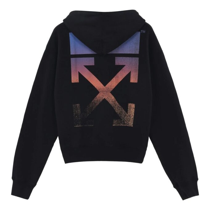 Off-White Homme FW21 Motif Arrows Coupe ample Noir