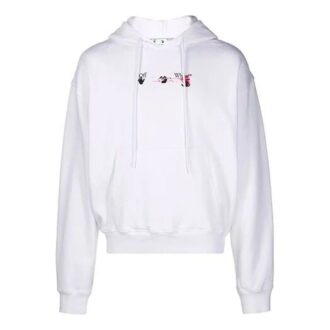 Off-White Homme FW21 Motif Arrows Imprimé alphabétique Couleur unie Coupe ample Blanc Off-White Homme FW21 Motif Arrows Imprimé alphabétique Couleur unie Coupe ample Blanc
