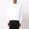 Off-White Homme FW21 Motif Arrows Imprimé alphabétique Couleur unie Coupe ample Blanc