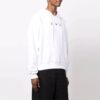 Off-White Homme FW21 Motif Arrows Imprimé alphabétique Couleur unie Coupe ample Blanc