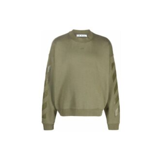 Off-White Homme FW21 Motif flèche emblématique Cordon de serrage Coupe ample Vert Off-White Homme FW21 Motif flèche emblématique Cordon de serrage Coupe ample Vert