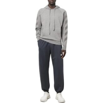 Off-White Homme FW22 Casual Imprimé Motif Gris Off-White Homme FW22 Casual Imprimé Motif Gris