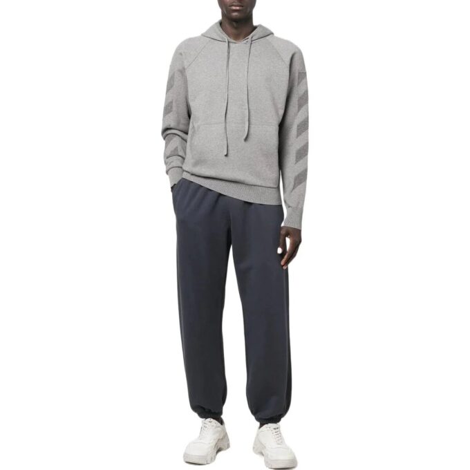 Off-White Homme FW22 Casual Imprimé Motif Gris