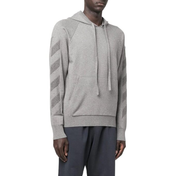 Off-White Homme FW22 Casual Imprimé Motif Gris