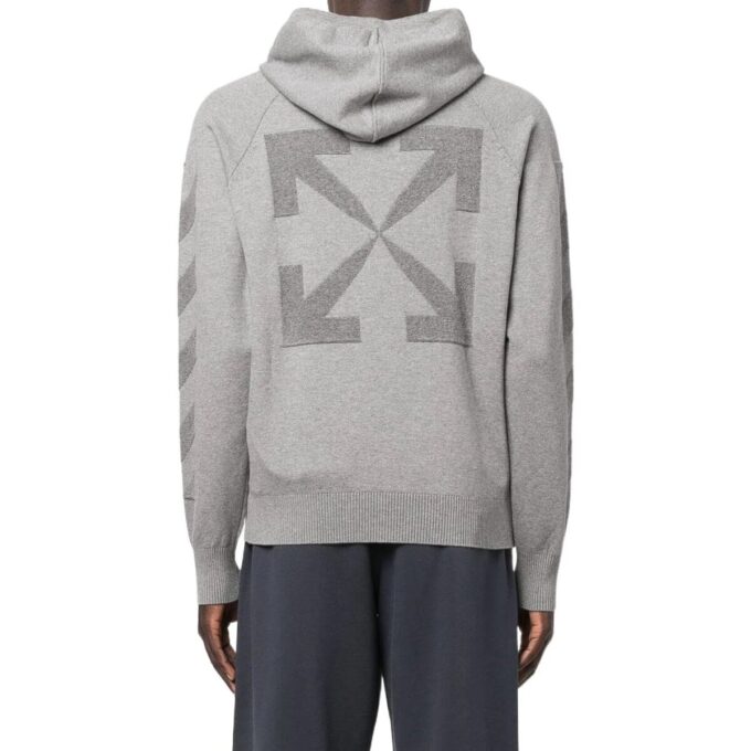 Off-White Homme FW22 Casual Imprimé Motif Gris