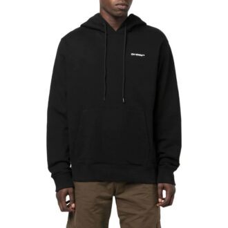 Off-White Homme FW22 T-shirt à manches longues imprimé rayures diagonales noir Off-White Homme FW22 T-shirt à manches longues imprimé rayures diagonales noir