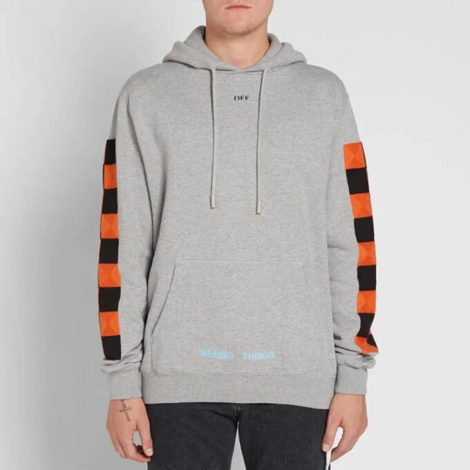 Off-White Homme Gris