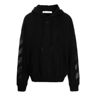 Off-White Homme Motif Arrows Tissage uni Tricot Noir