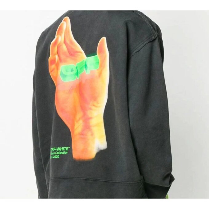 Off-White Homme OFF Back Large Noir
