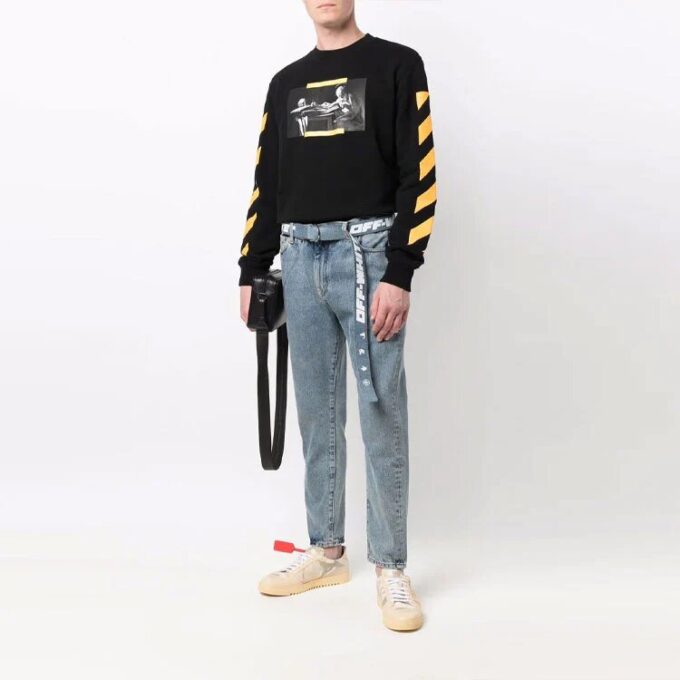 Off-White Homme SS21 Caravaggio Peinture Noir