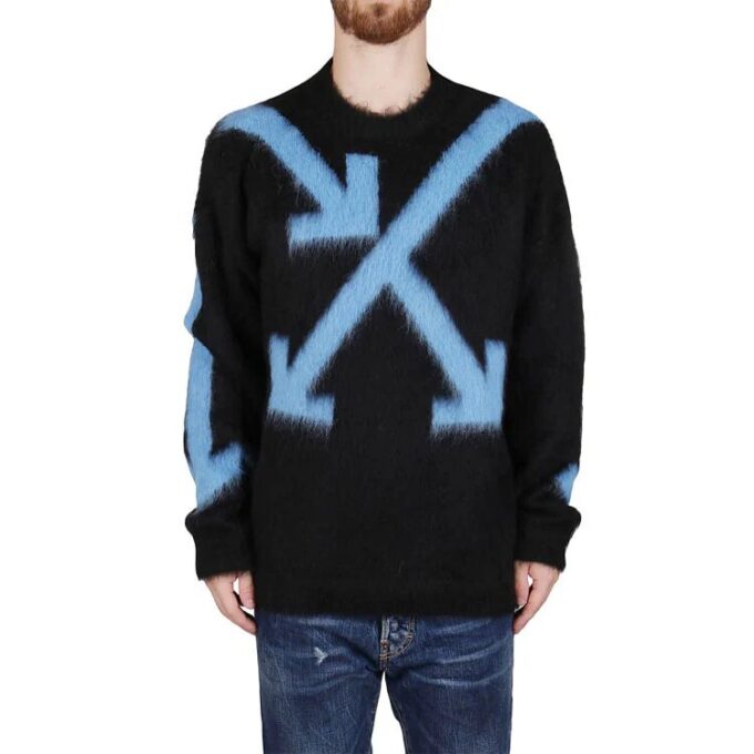 Off-White Homme SS21 Imprimé Arrows Noir
