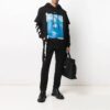 Off-White Homme SS21 Imprimé Mona Lisa Noir