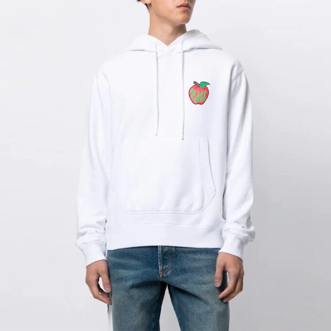 Off-White Homme SS21 Motif Pomme Version Standard Blanc