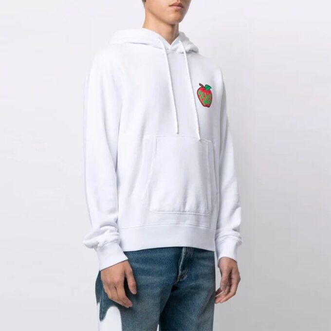 Off-White Homme SS21 Motif Pomme Version Standard Blanc