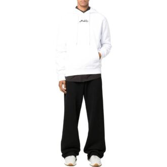 Off-White Homme SS22 Logo Alphabet brodé Coupe ample Blanc Off-White Homme SS22 Logo Alphabet brodé Coupe ample Blanc